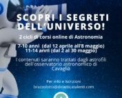 locandina corso di Astronomia del Centro Didattica Talenti